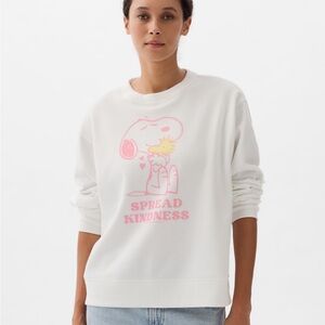 Snoopy gap sweatshirt size large new with tag